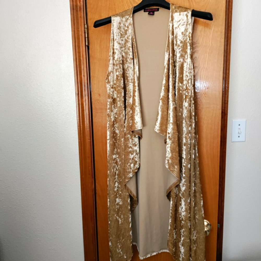 Rock&roll cowgirl Women's velvety vest